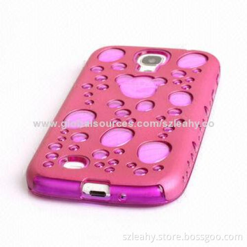 Cute and drops appearance PC and TPU mixed case for Samsung Galaxy S4